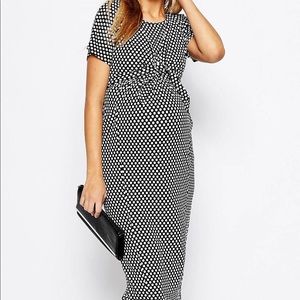 ASOS maternity/nursing dress US6